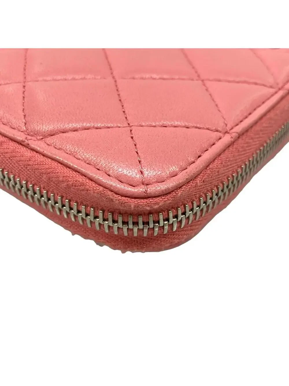 Chanel Matelasse Pink Lambskin Long #300022C69B